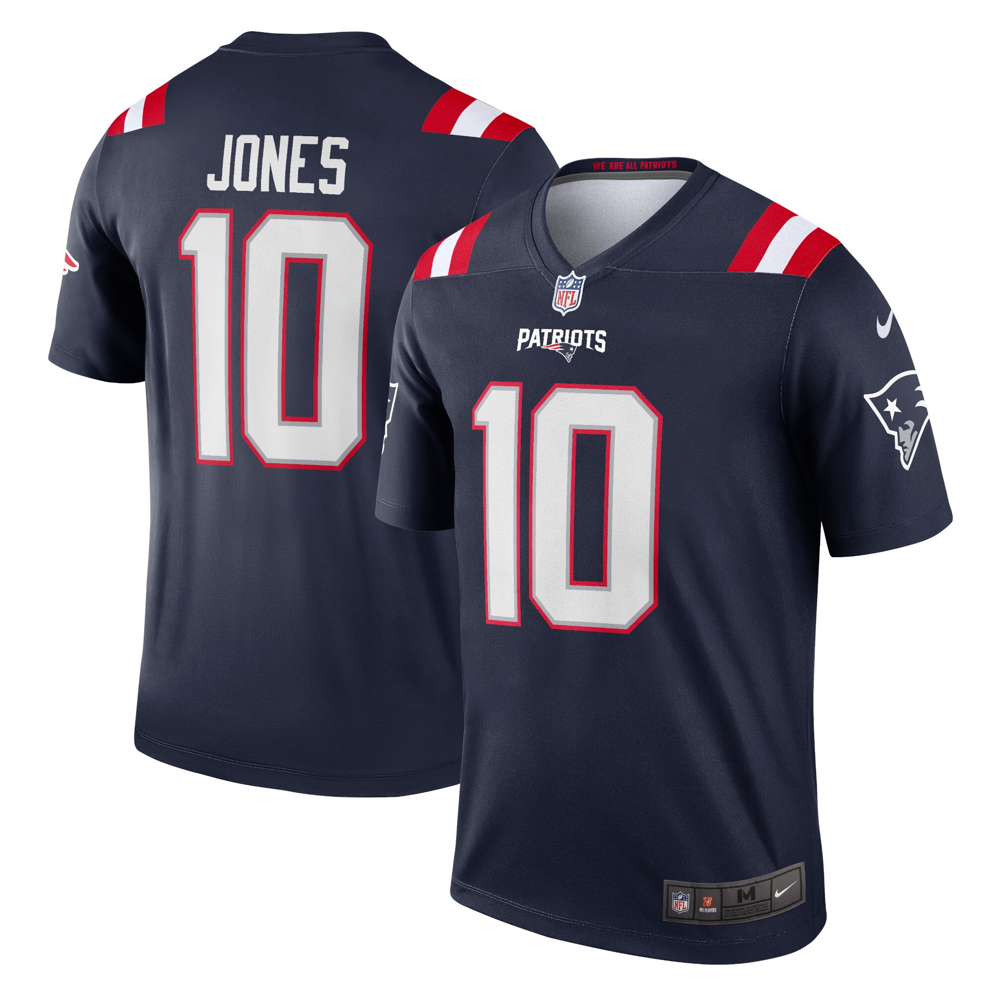 Mac Jones New England Patriots Legend Jersey – Navy