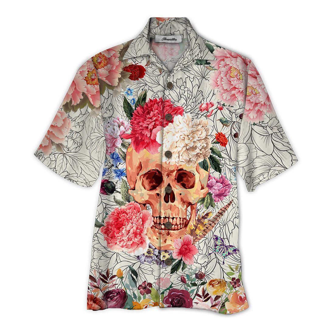 Skull Colorful High Quality Unisex Hawaii Shirt For Men And Women Ha71257