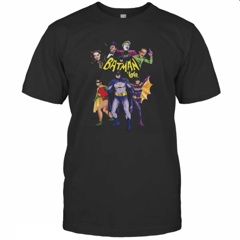 Batman 66 Characters T-Shirt