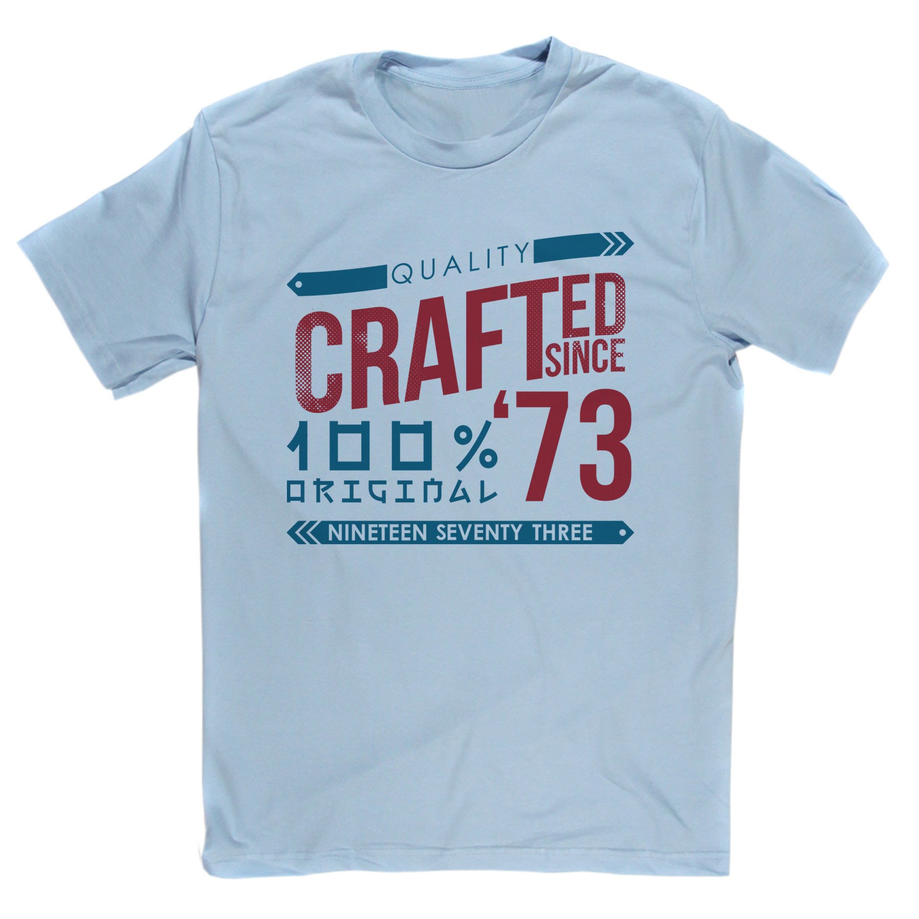 Crafted in 1973 Year T Shirt