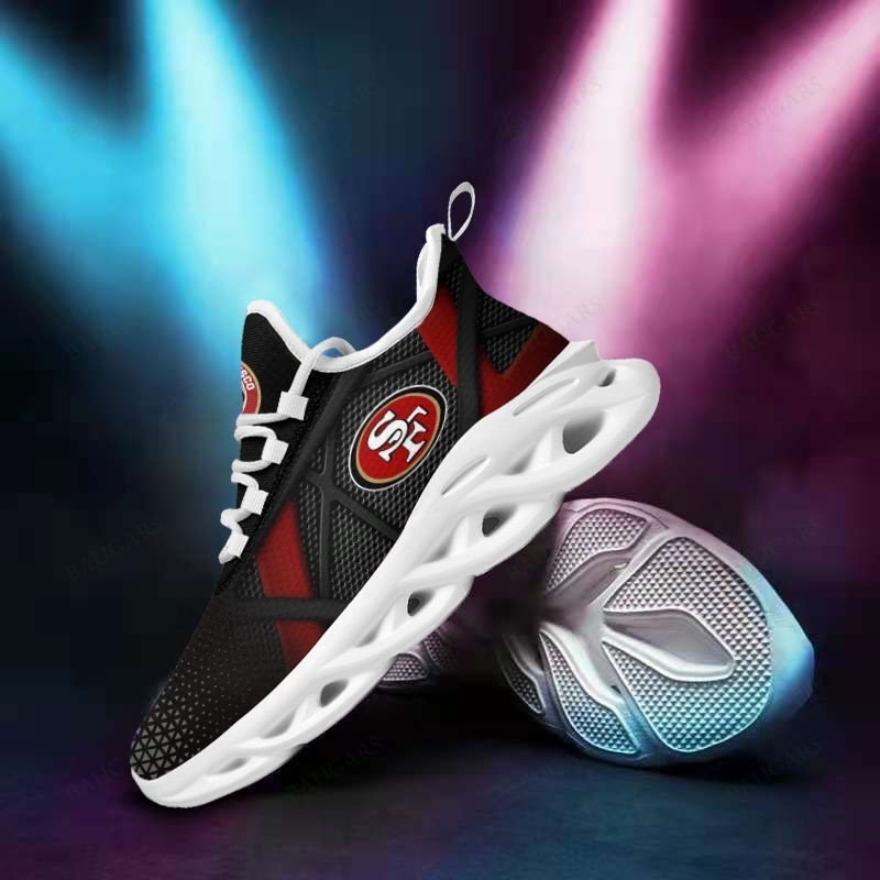 San Francisco 49Ers Yezy Running Sneakers Art 489