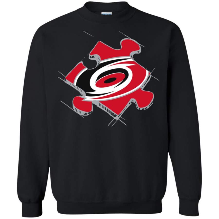 Carolina Hurricanes Autism puzzle Sweatshirt – Moano Store