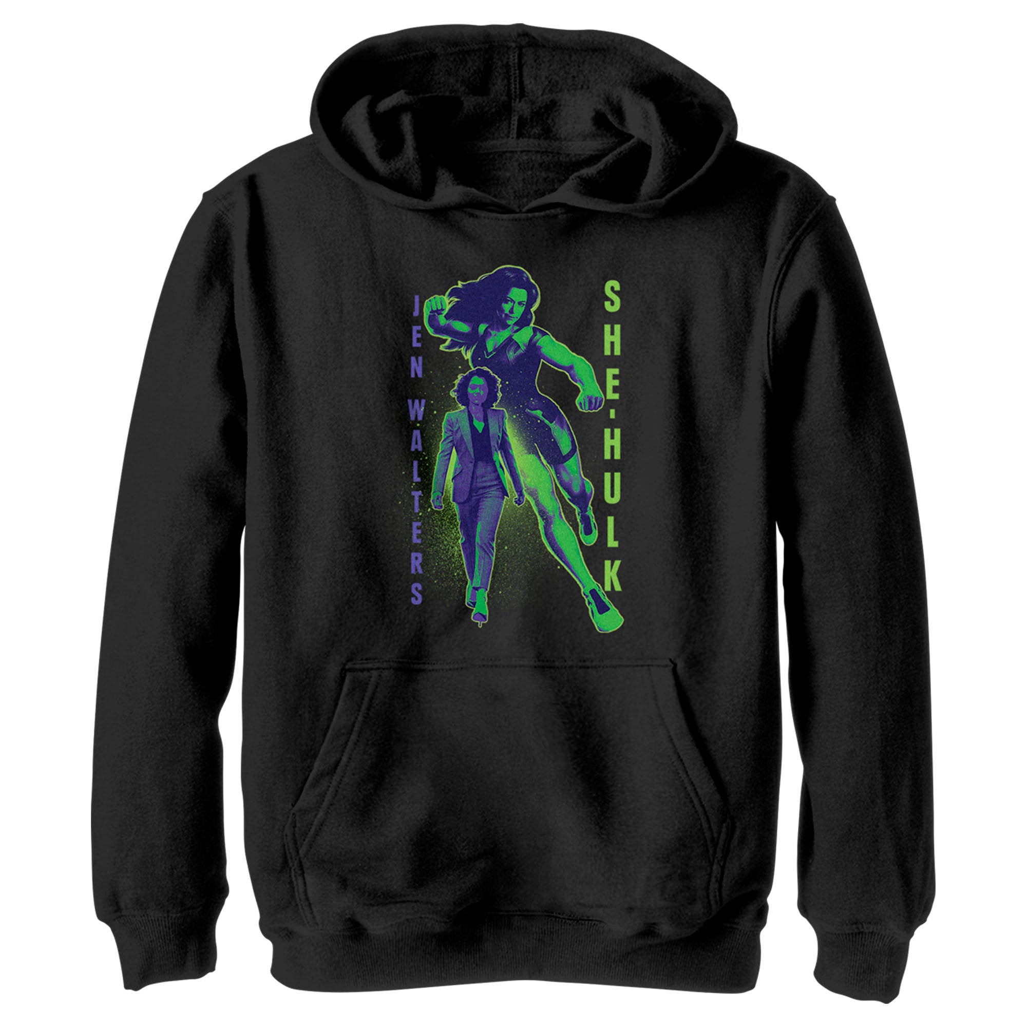 Boy’S She-Hulk: Attorney At Law Brains And Muscles Pull Over Hoodie