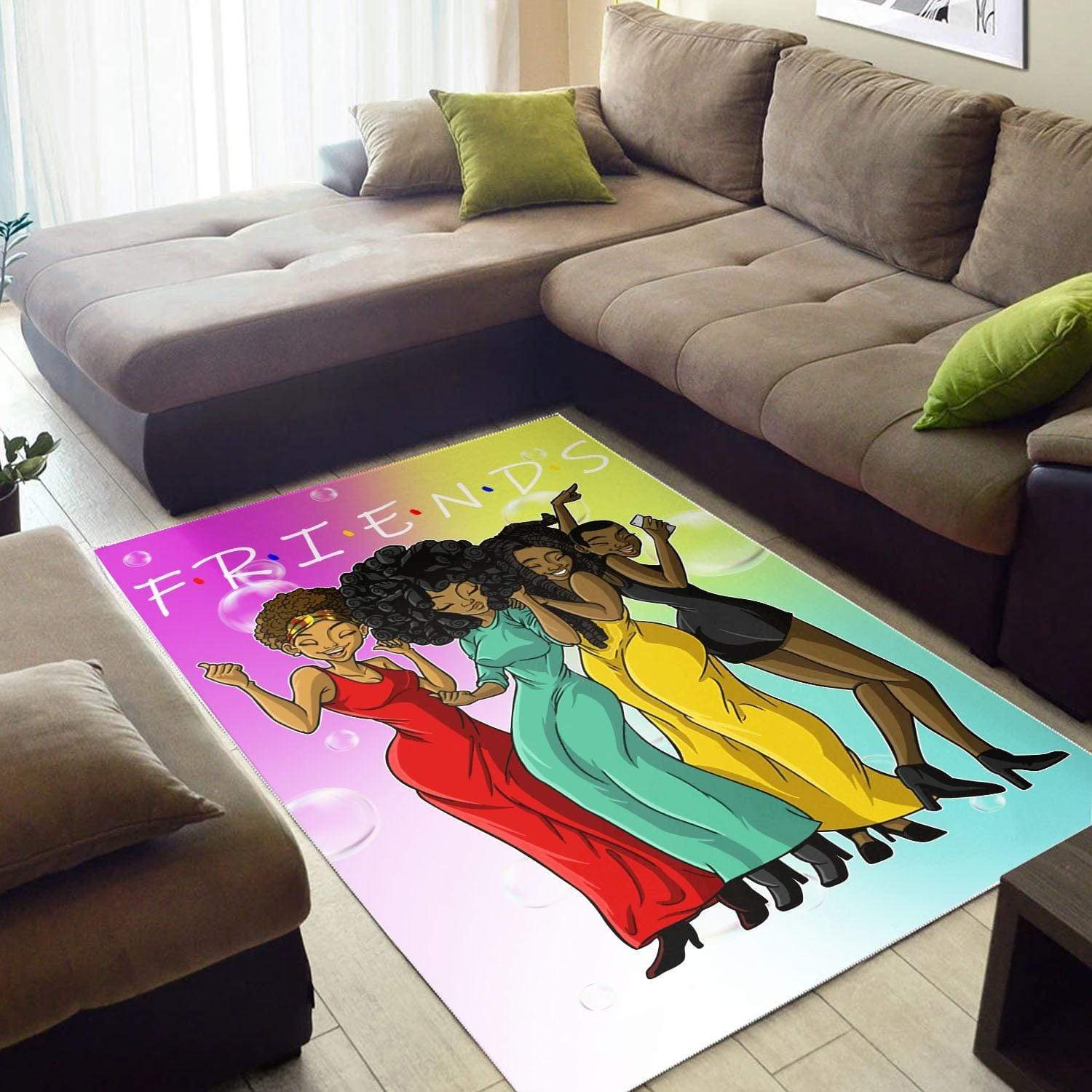 WonderBlackGirl – Melanin Friends African Women Rug Gifts