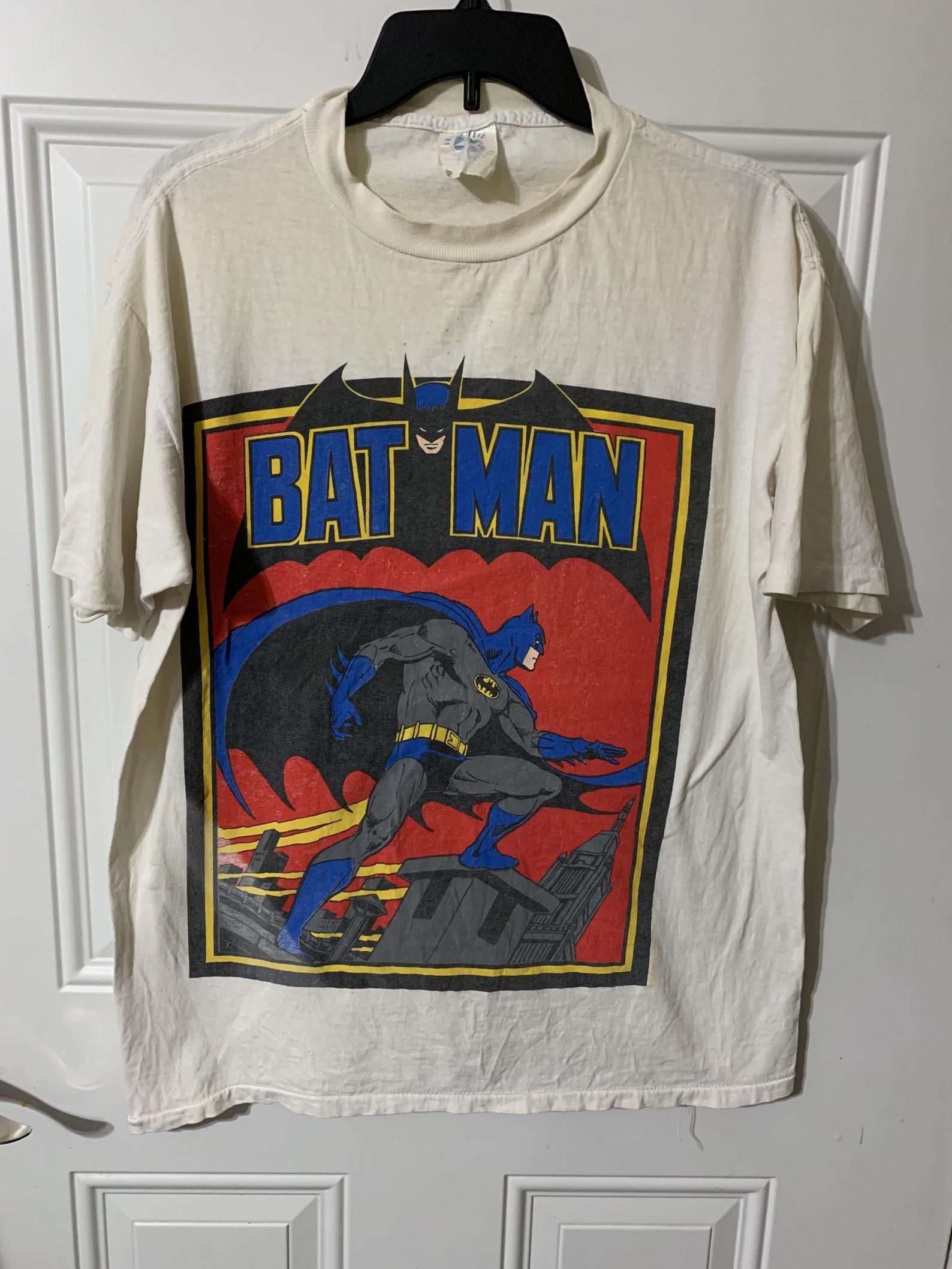 Vintage 80S Batman 1988 Dc Comics T-Shirt L