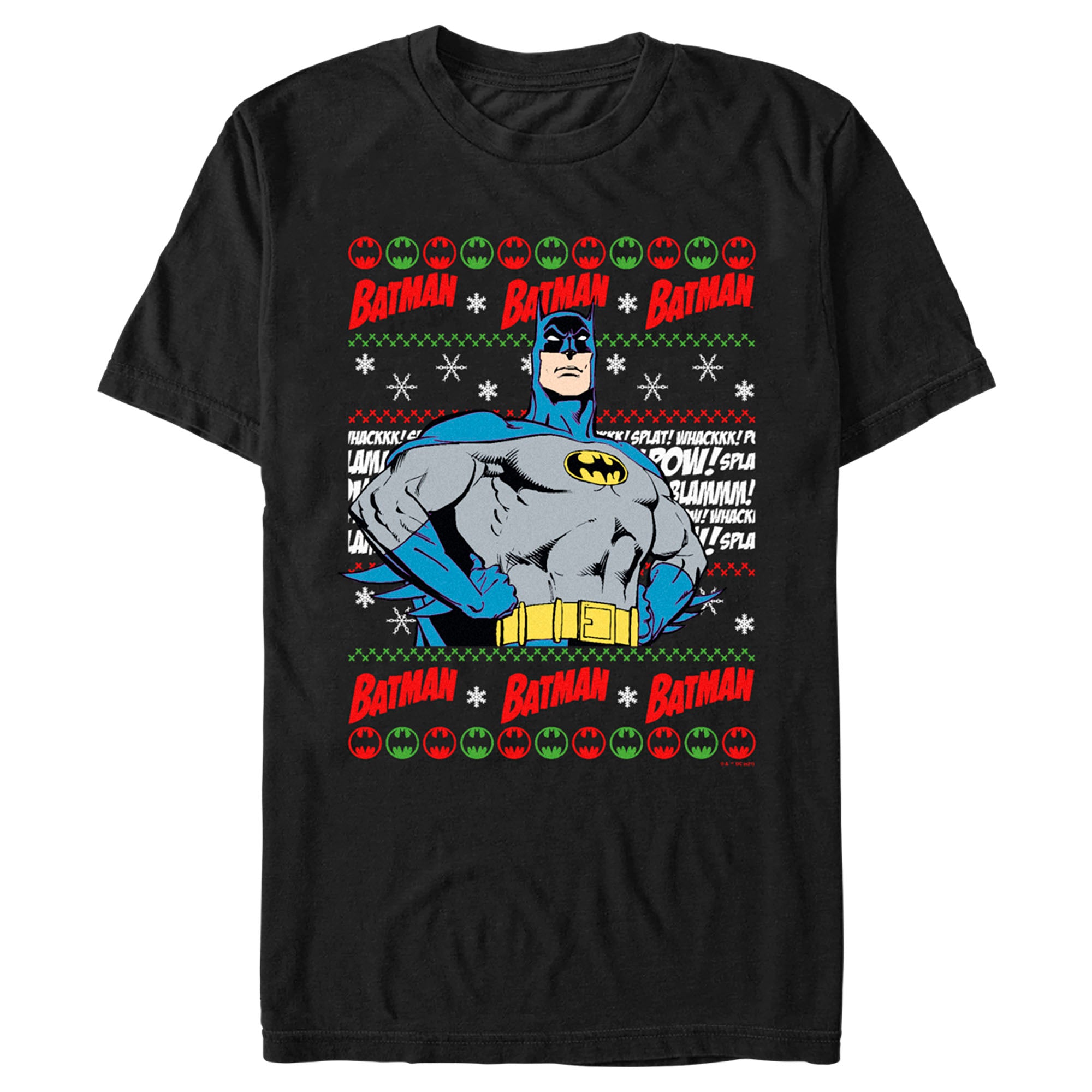 Men’S Batman Christmas Sweater T-Shirt