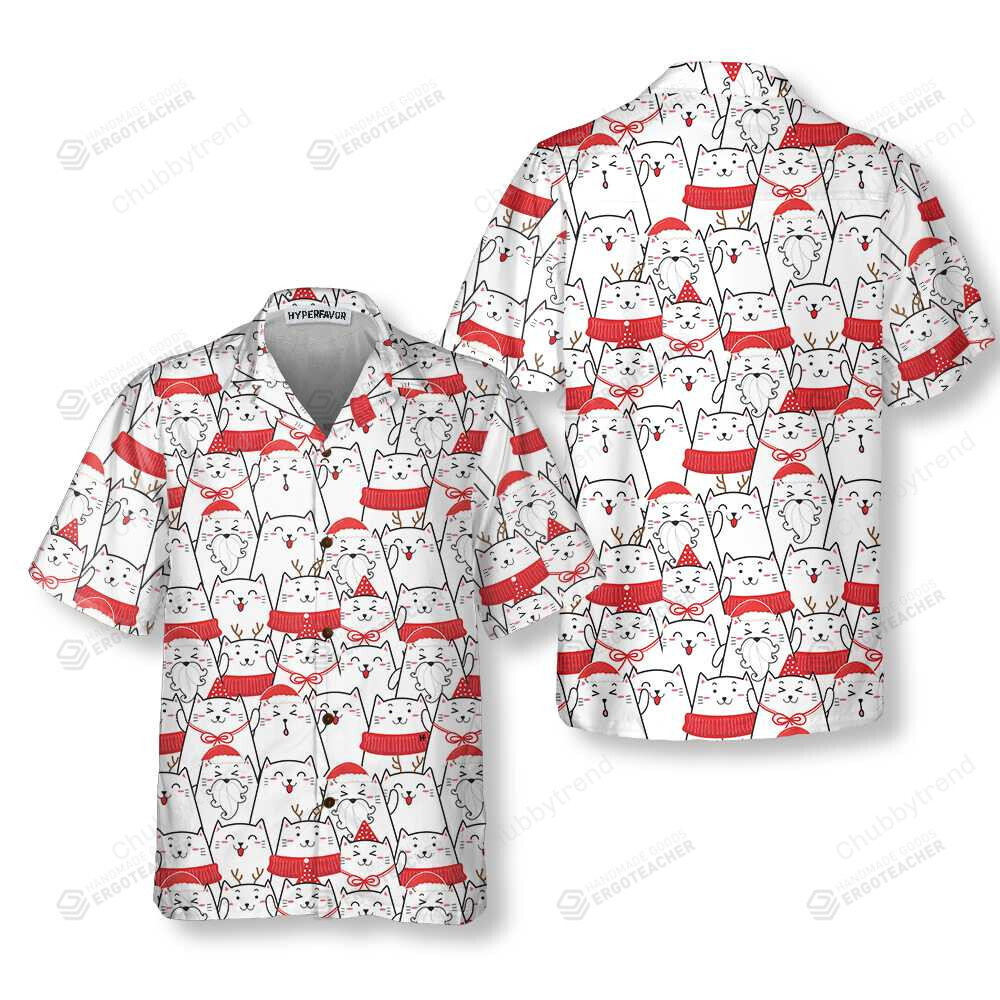 Cat The Red Christmas Hawaii Shirt Ha16297