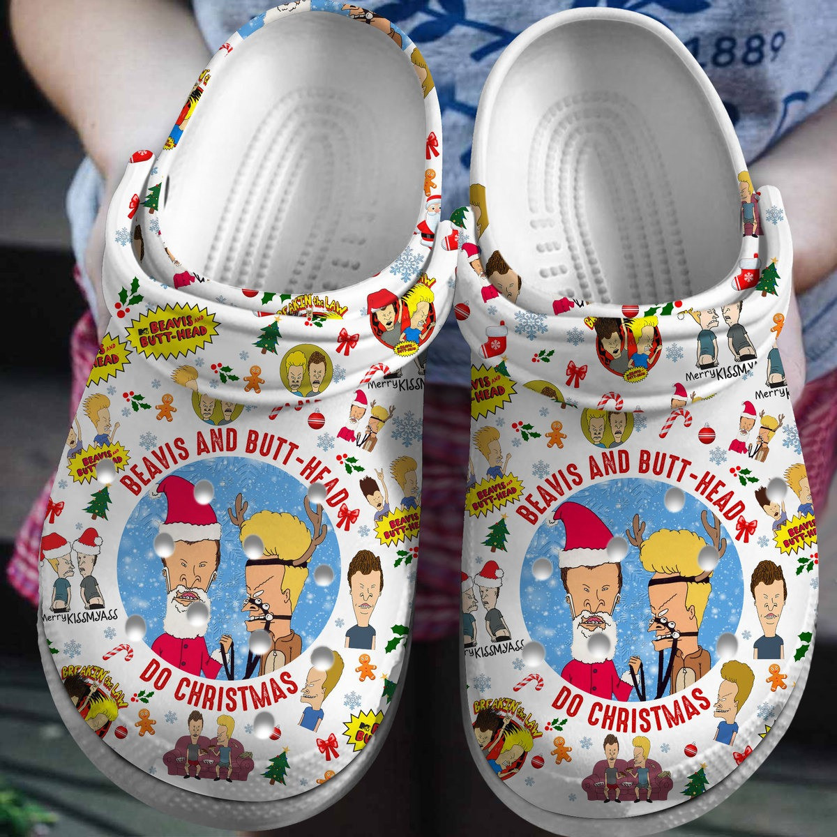 Beavis And Butt Head Tv Series Crocss Clogs For Men Women And Kid Jwxohav7