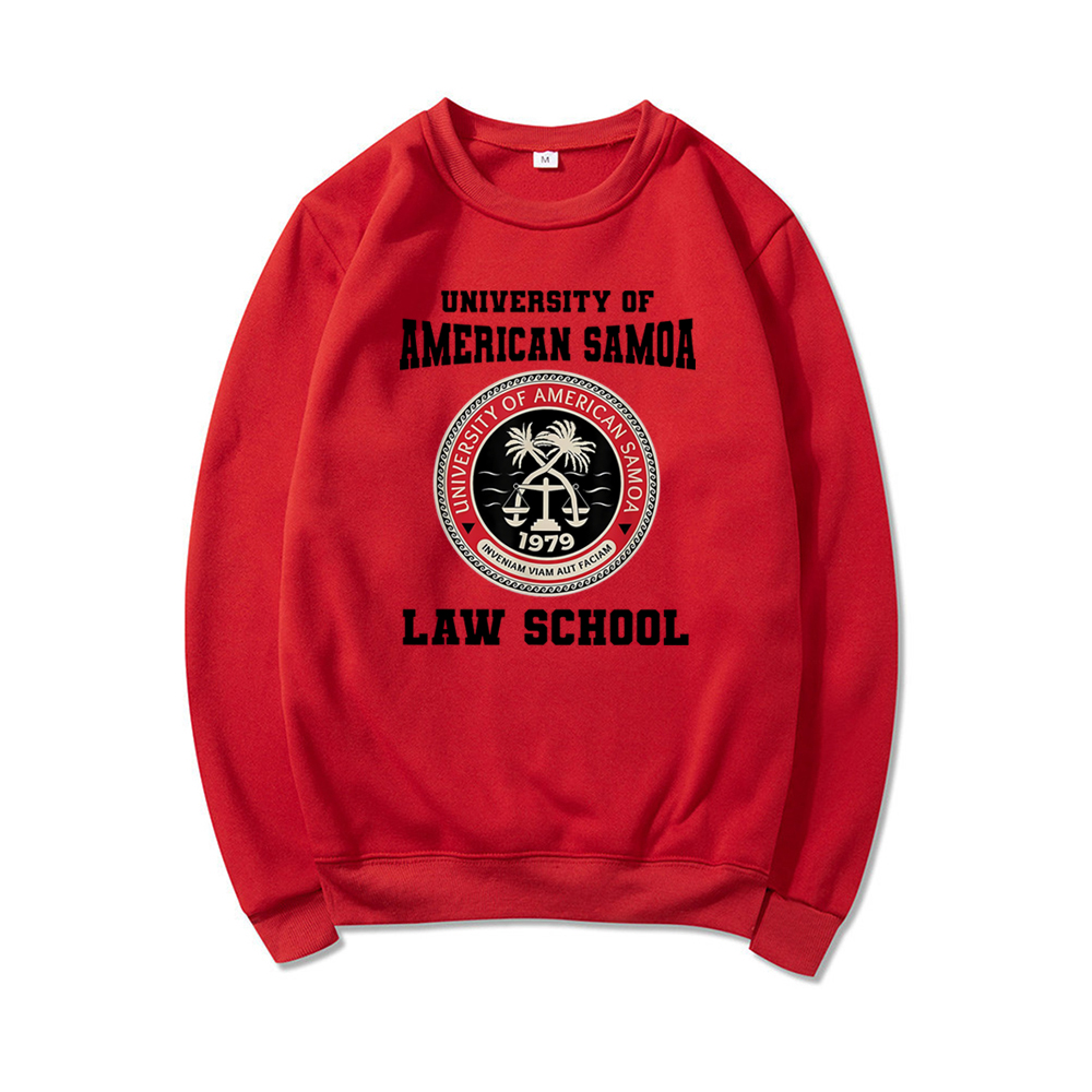 University of American Samoa Sweatshirt Law School Sweatshirts Better Call Saul Shirt Saul Tv Series Sweatshirt Casual Pullovers alx