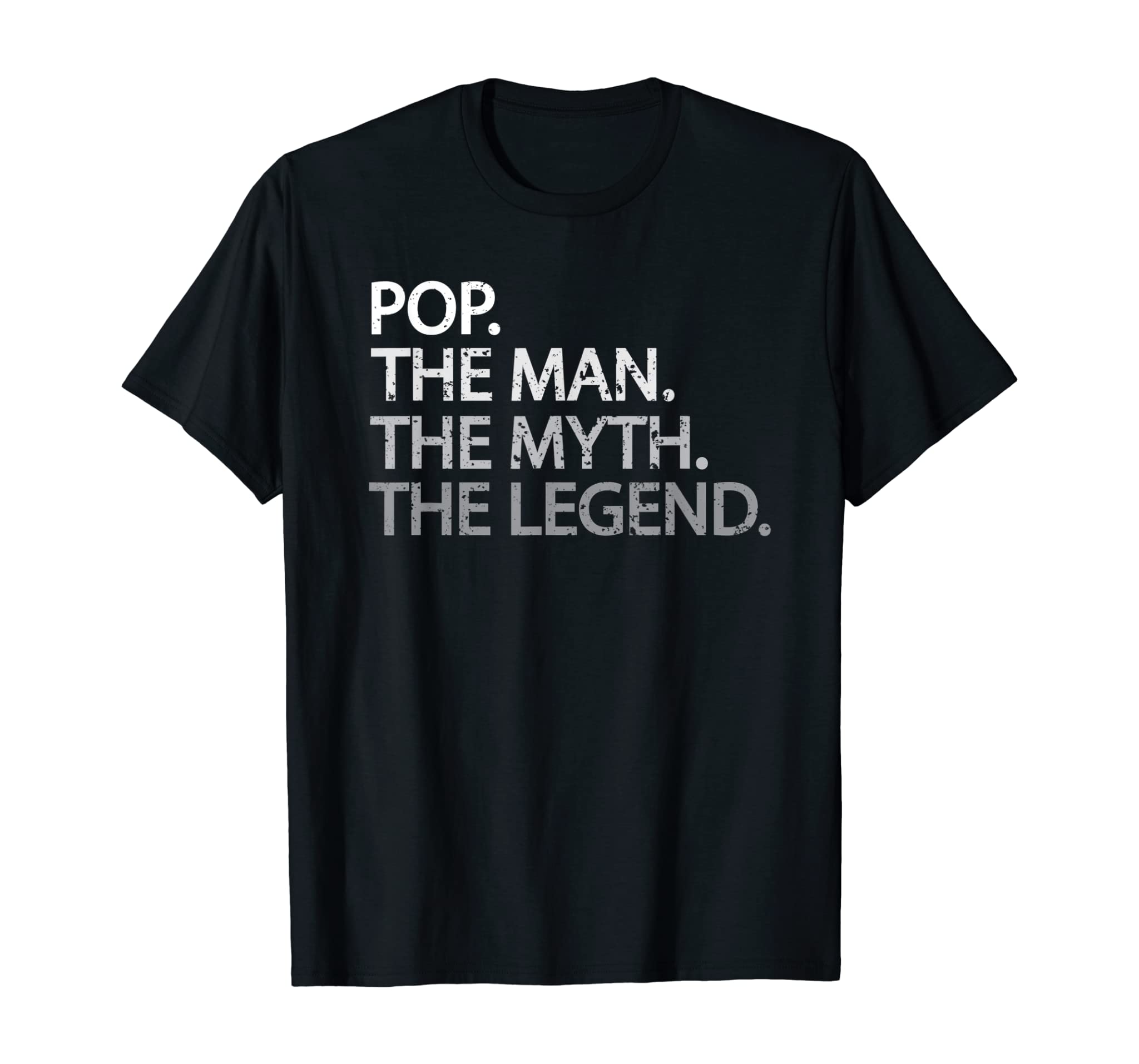 Cool Father, Dad & Grandpa Shirt – Pop The Man The Myth Tees