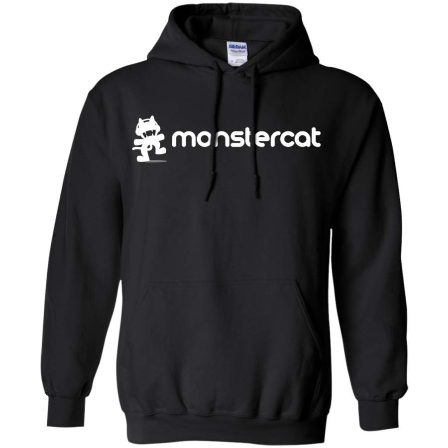 AGR MonsterCat Logo Gildan Pullover Hoodie