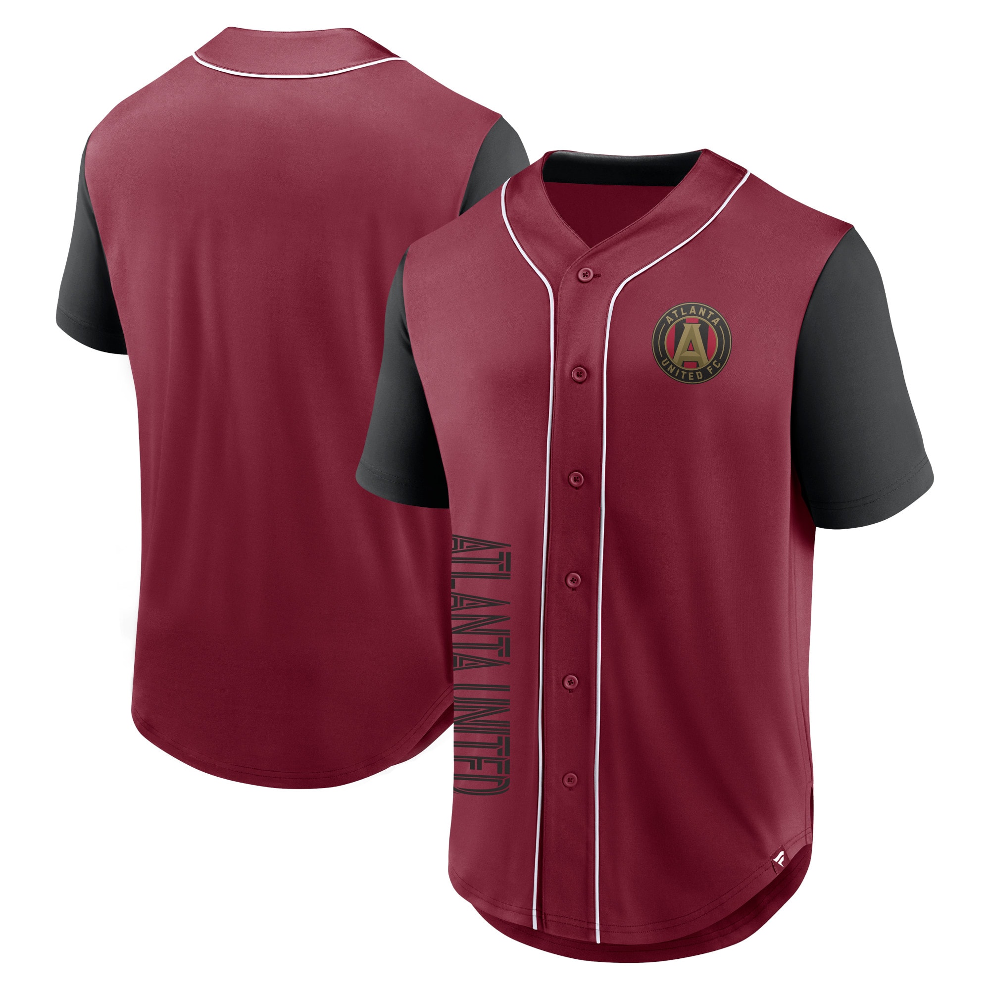 Atlanta United FC Branded Balance Fashion Baseball Jersey – Red