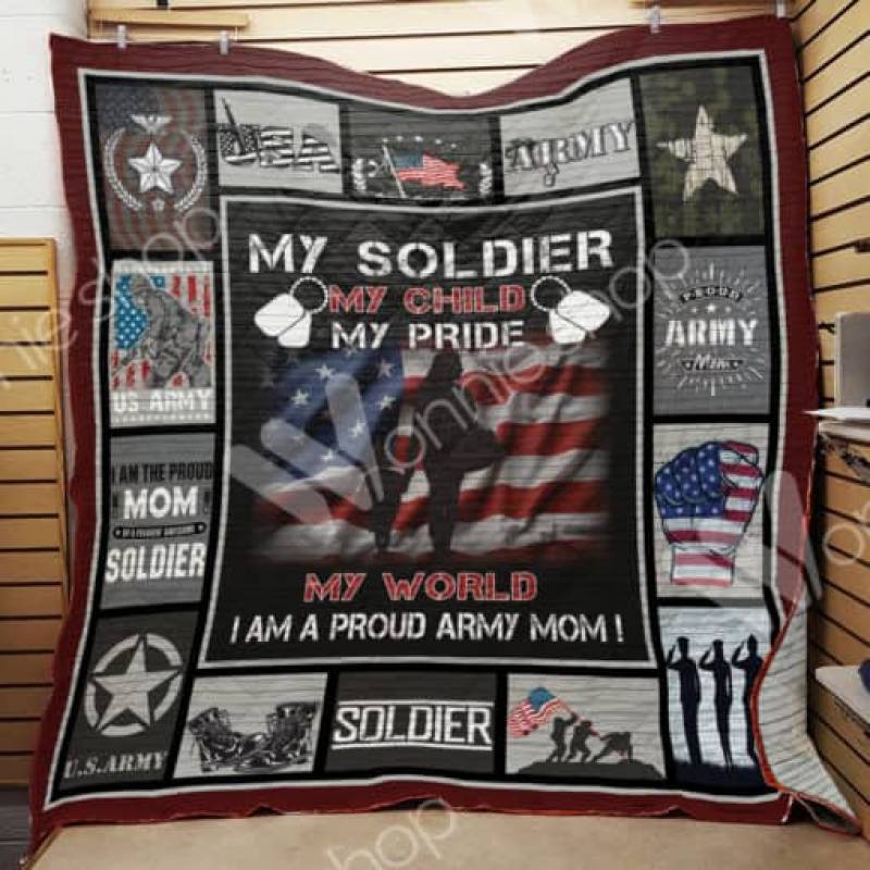 Army Mom Blanket JN1302 82O42