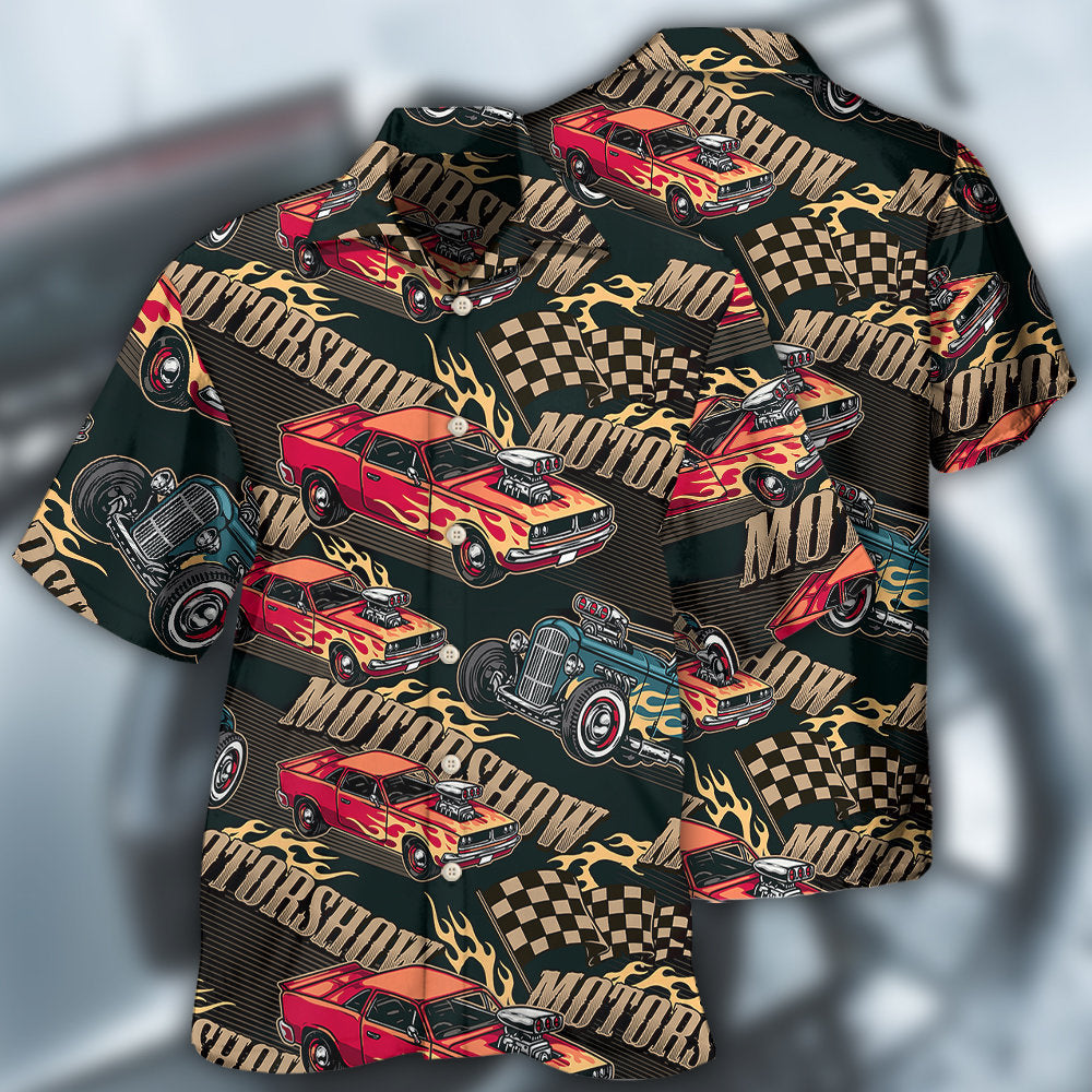 Car Racing Motorshow Hawaii Shirt Ha107391