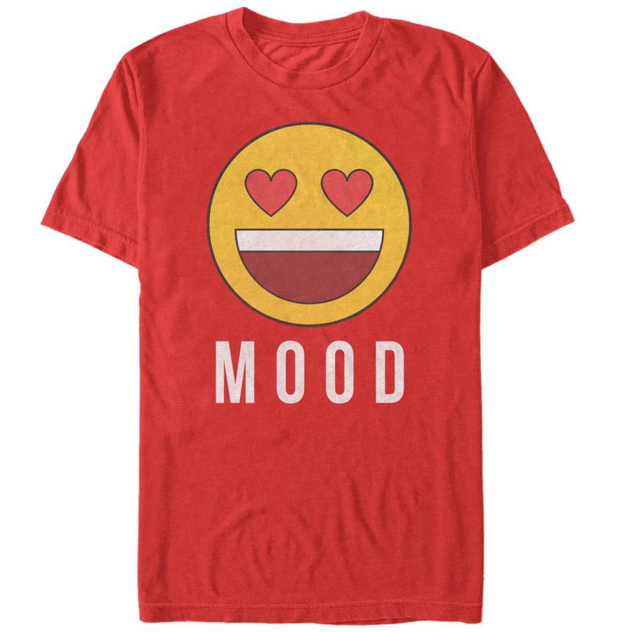 LOST GODS Men’s Valentine’s Day Mood Emoji T-Shirt