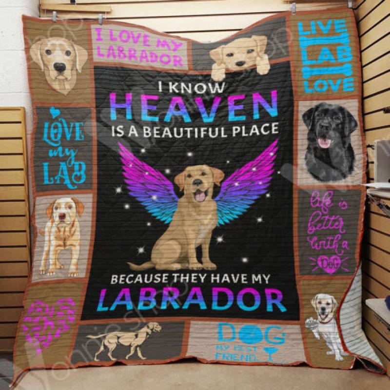 Labrador Retriever Friend Blanket AU1501 97O42