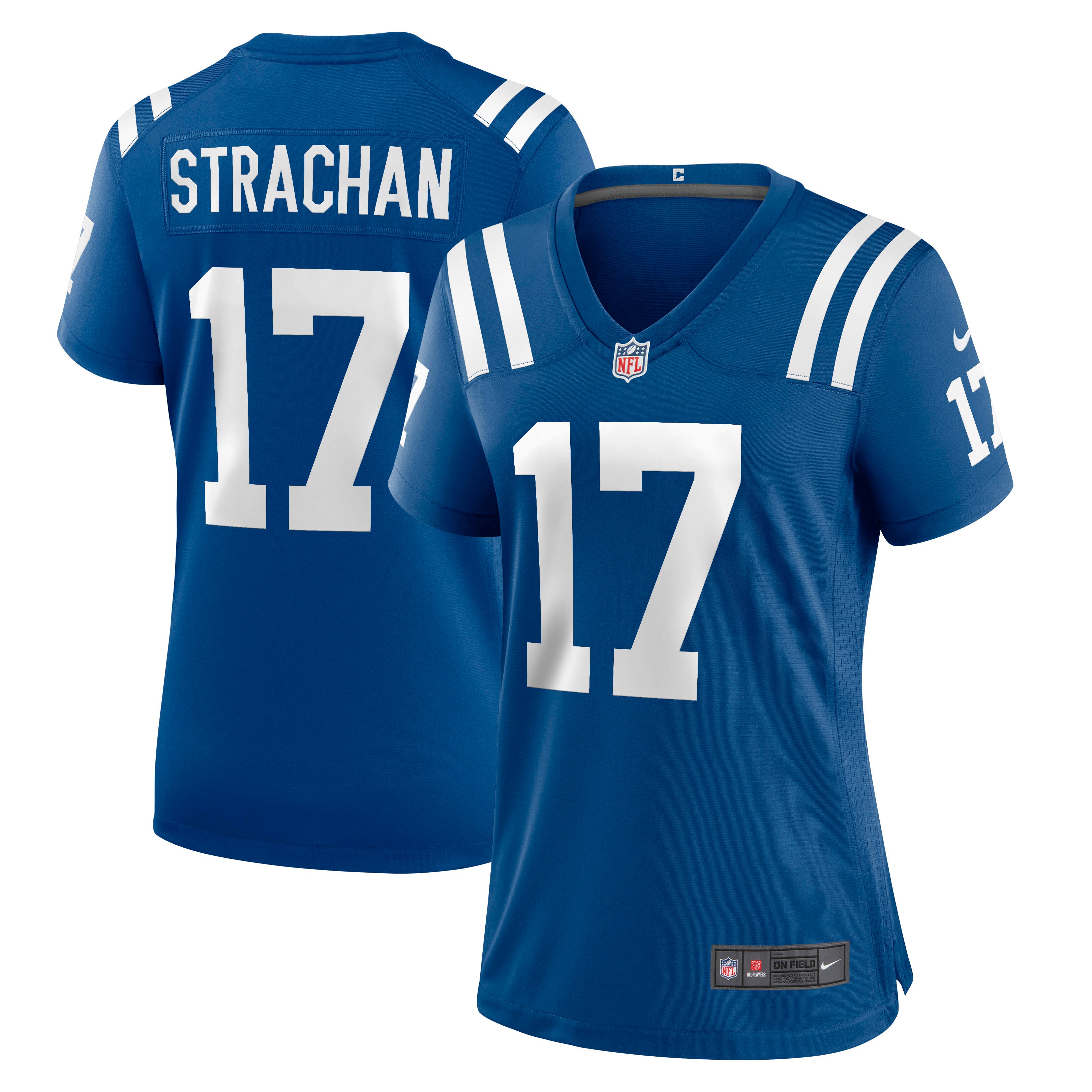 Mike Strachan Indianapolis Colts Women's Game Jersey – Royal