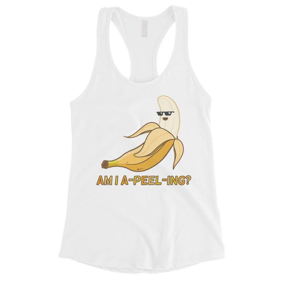 Apeeling Banana Womens Cute Valentine’s Day Workout Tank Top Gift