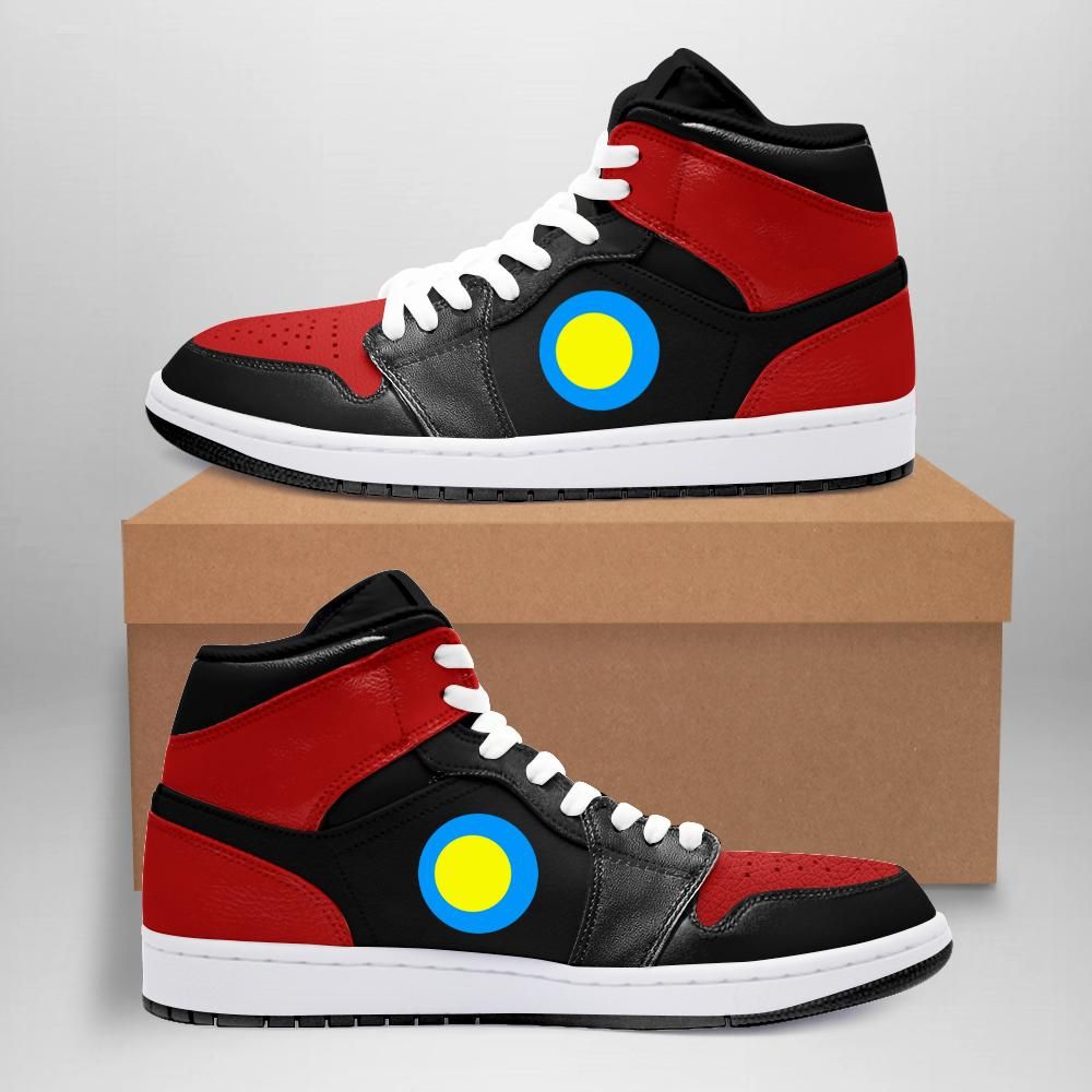 Palau High Top Sneakers Shoes Retro ‘Bred’ 200(Women’s/Men’s) A7