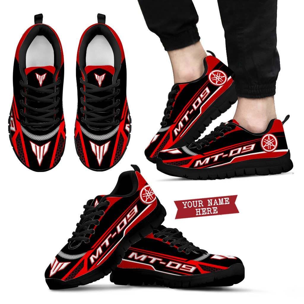 Custom 3D Printed Yamaha MT AN-NH Sneakers Ver 1 For Men & Women (Red ...