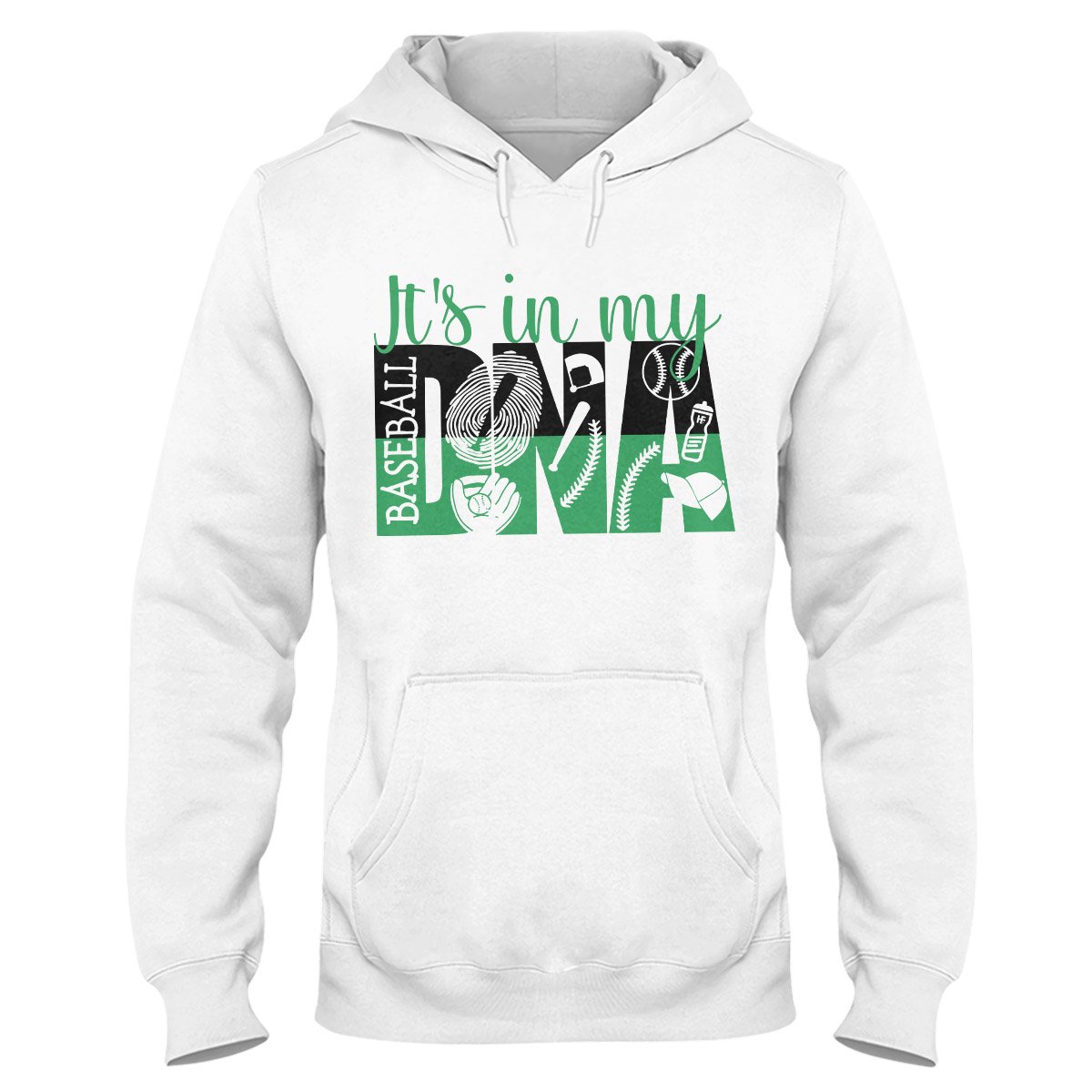 It’S In My Dna Baseball Ez16 2209 Hoodie