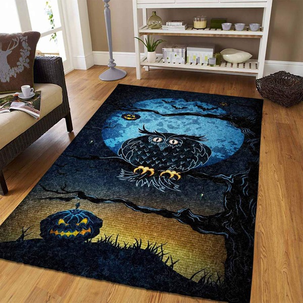 Owl Halloween Rug RB7A8E7E9109