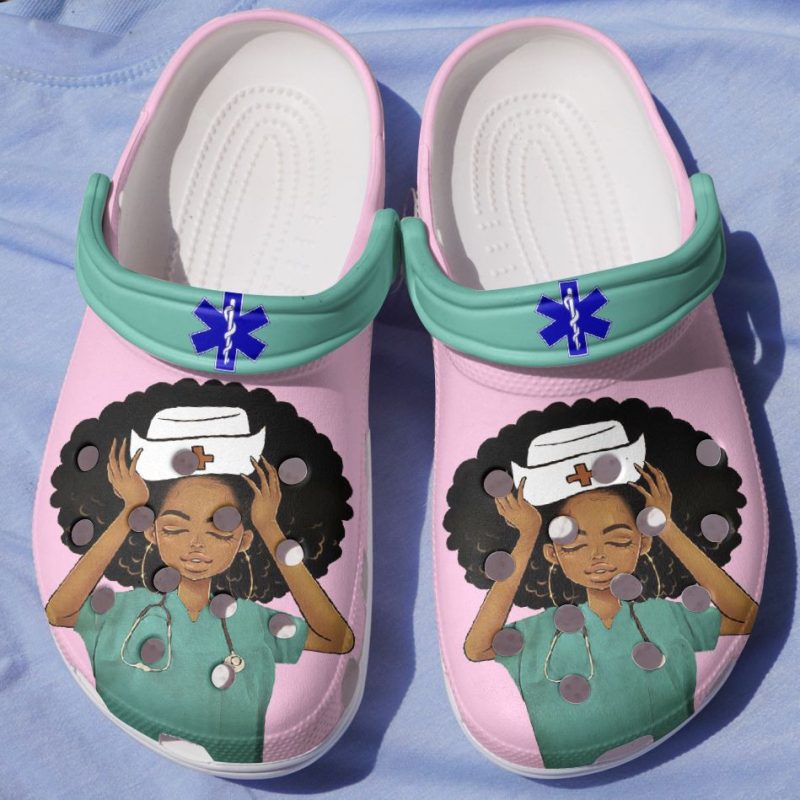 Black Nurse Magic Shoes – Proud Of Nurse Outdoor Shoes Birthday Gift For Women Girl Mother Daughter Sister Friend