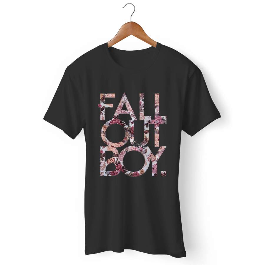 Fall Out Boy Flowers Man’s T-Shirt