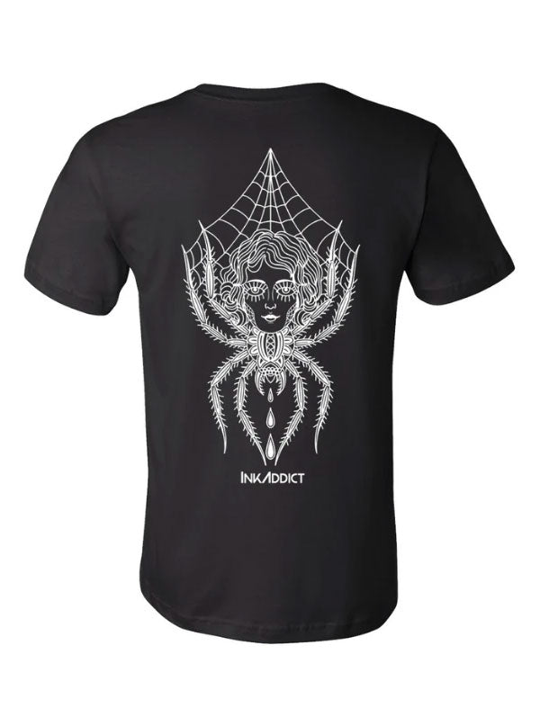 Unisex Black Widow Tee By Inkaddict