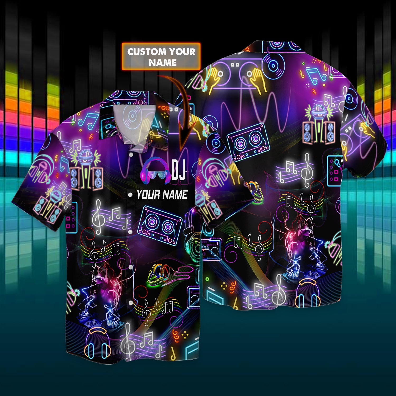 Dj Custom Hawaii Shirt Ha79616