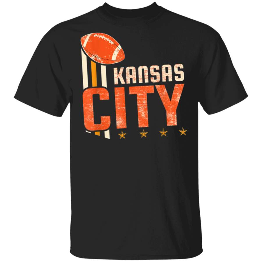 Kansas City Football Touchdown Vintage Gift TShirt