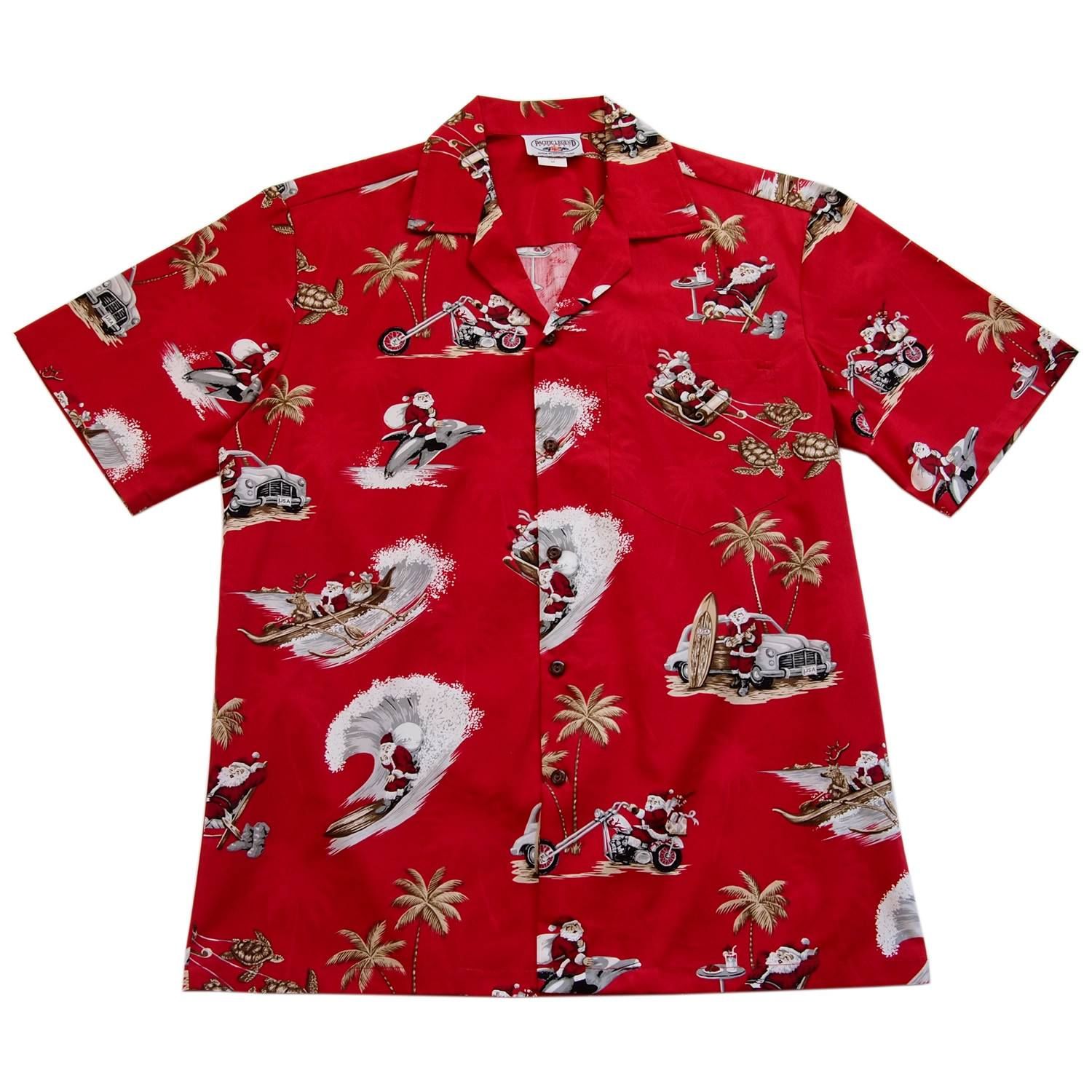 Surf Red High Quality Hawaii Shirt Ha77346