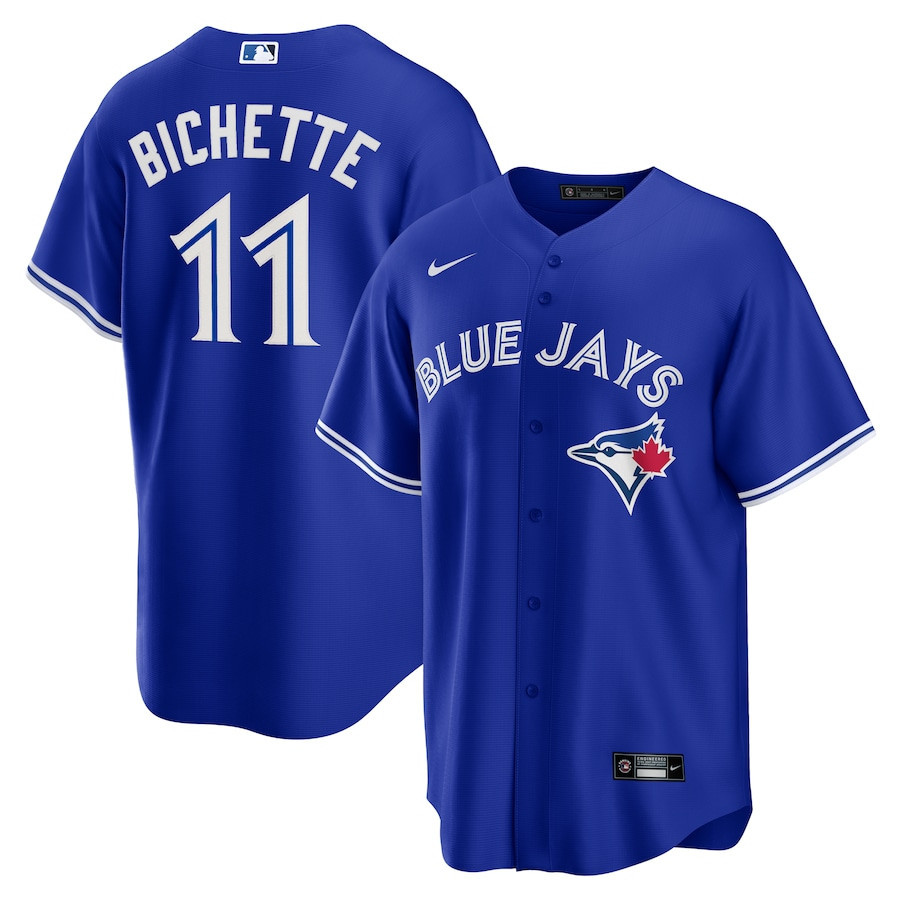 Bo Bichette 11 Toronto Blue Jays Alternate Jersey – Royal