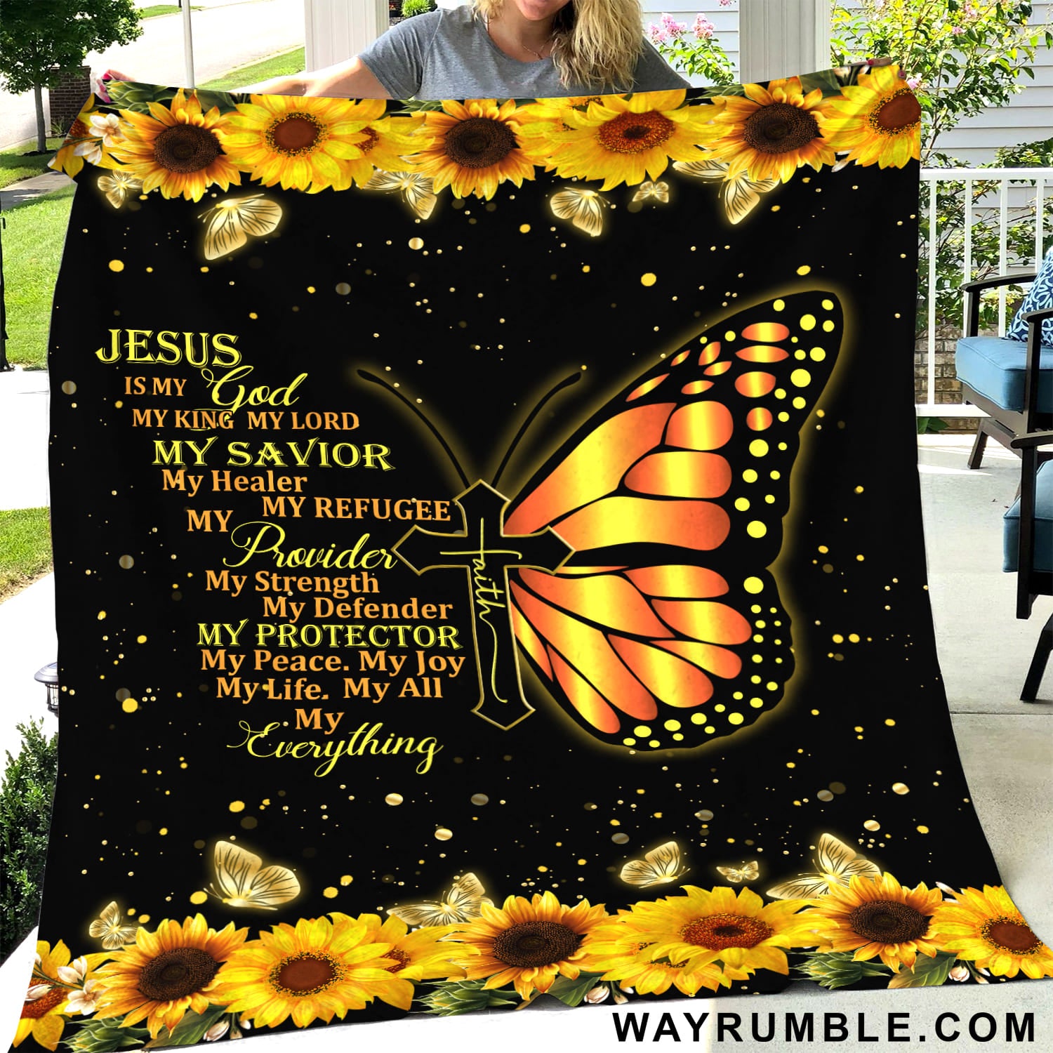 Jesus – Half Of Butterfly – Jesus Is My Everything – Blanket