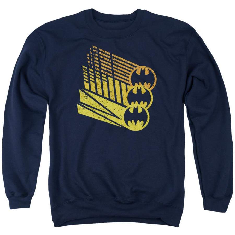 Batman – Bat Signal Shapes Adult Crewneck Sweatshirt