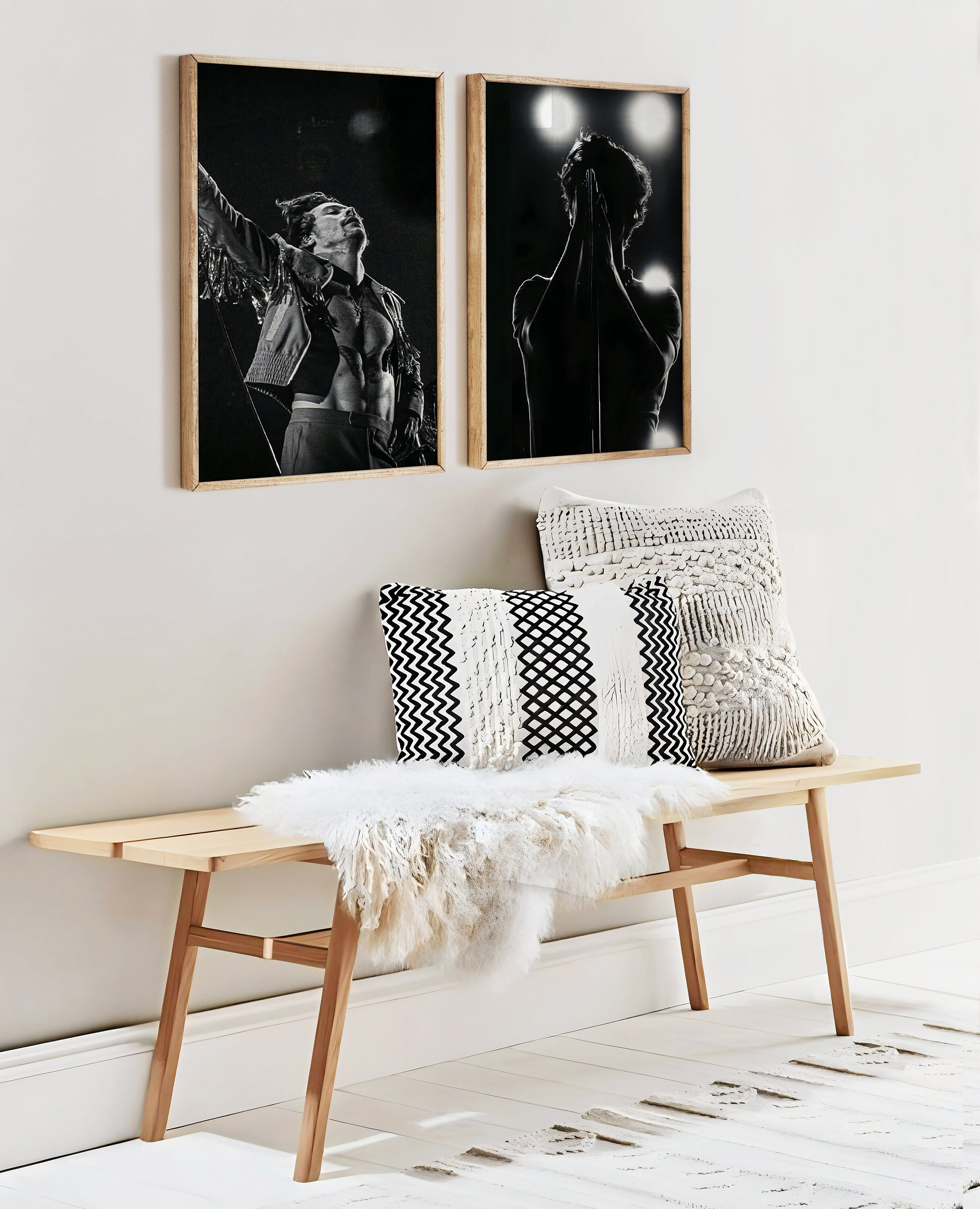 Set of 2 Harry Styles Poster, Harry Stlyes Wall Art, Harry Styles Print, Harry Styles Gift, Harry Styles Decor