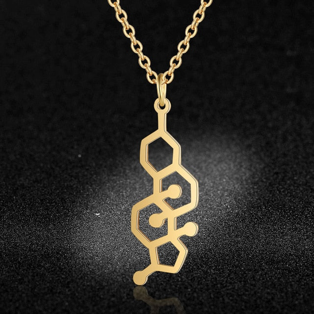 100% Stainless Steel Animal Dopamine Fashion Necklace