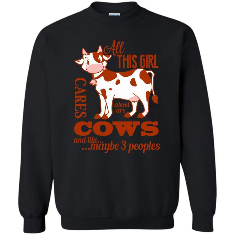 And Like Maybe 3 People T Shirt, Coolest Cow Lovers Sweatshirt