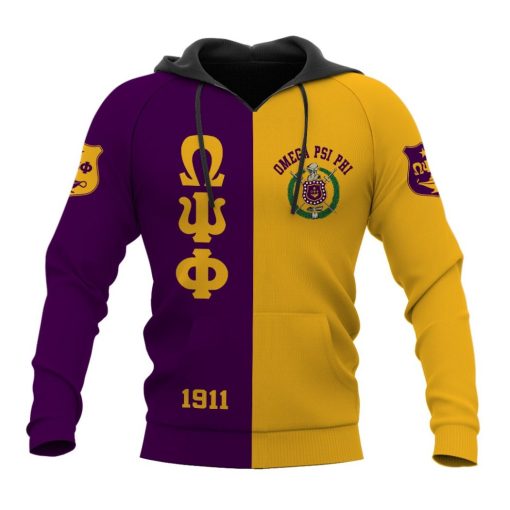 Omega Psi Phi 1911 Frat Tail All Over Print