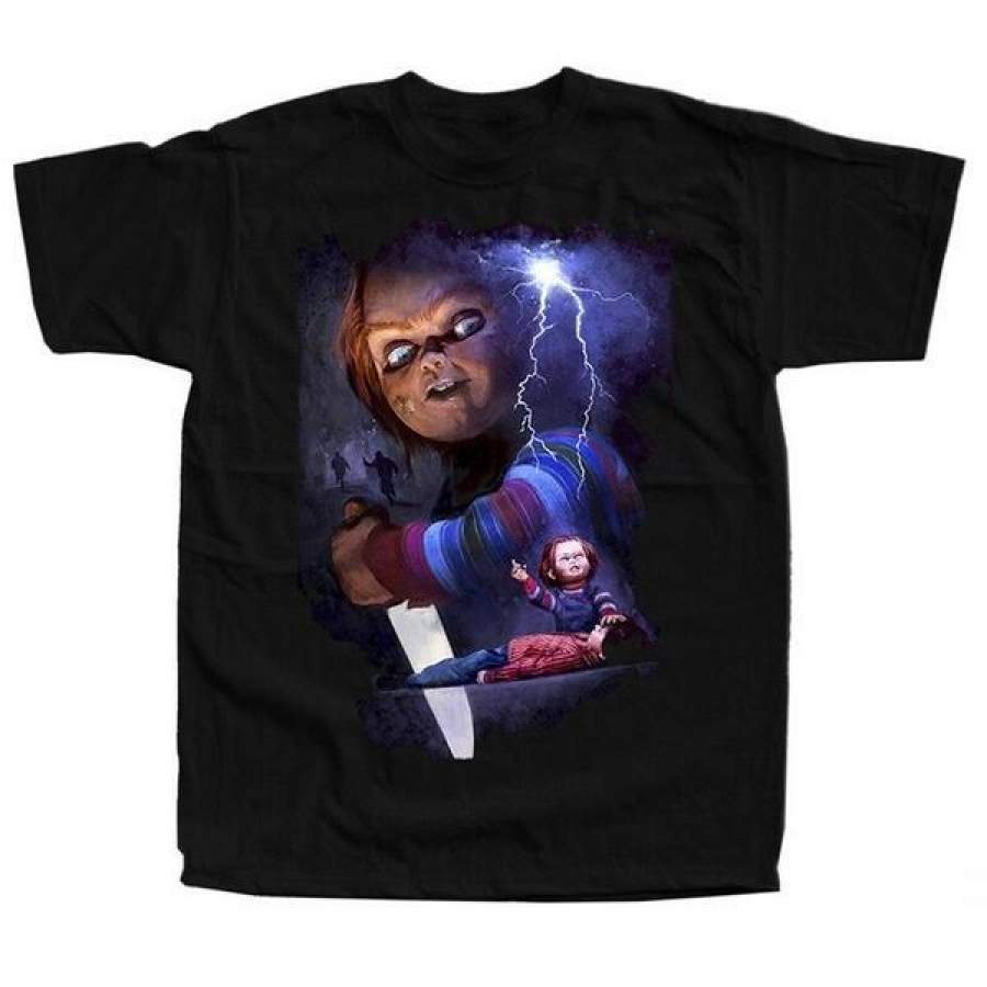 Chucky V7 Don Mancini Movie Poster T-shirt