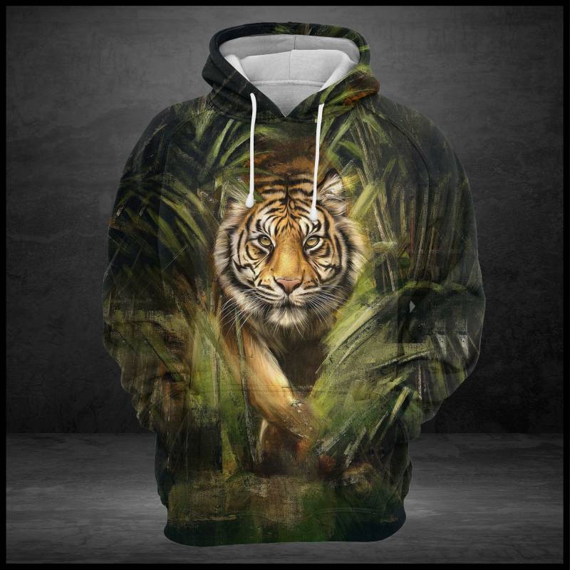 Awesome Tiger G505 – All Over Print Unisex Hoodie