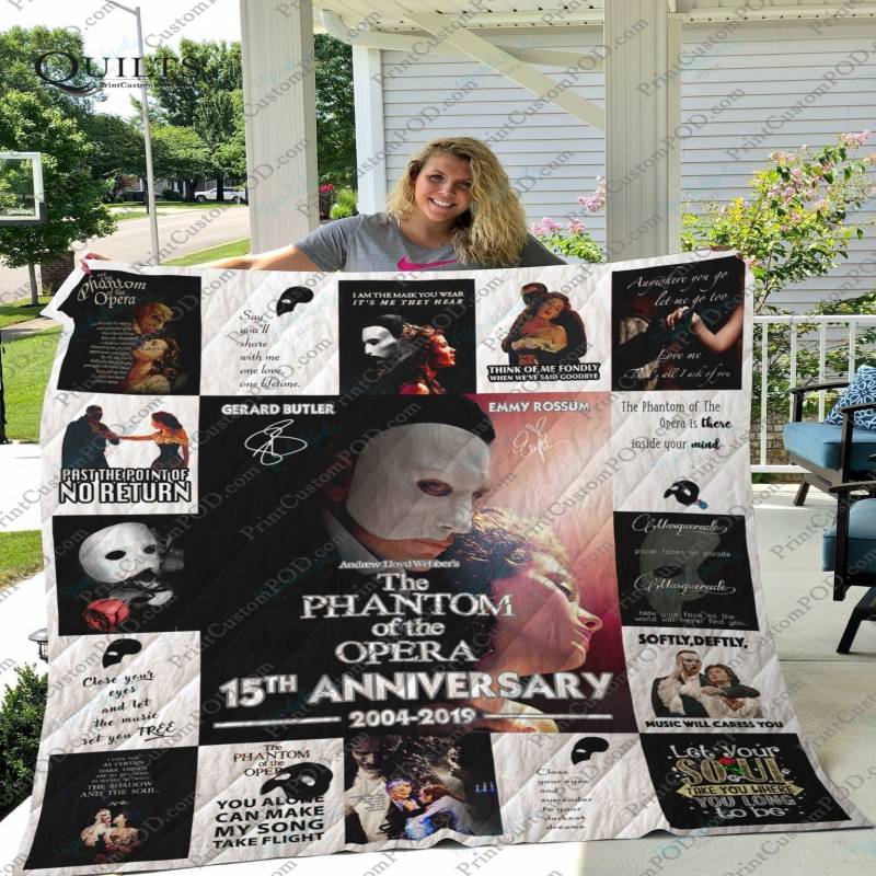 Broadway The Phantom Of The Opera Movie Musical Quilt Blanket Ver 17