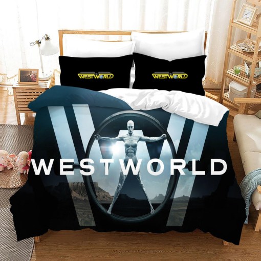 Westworld 1 Duvet Cover Pillowcase Home Decor 3D Bedding Set 9674