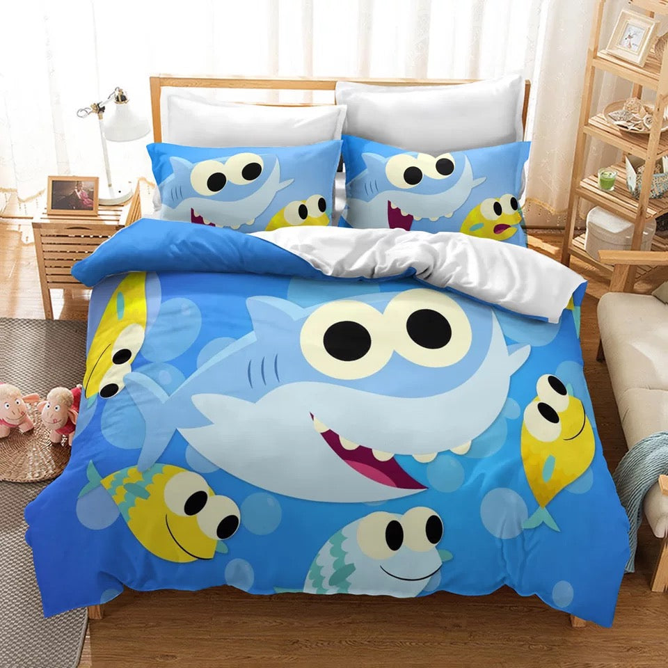 Shark Song #6 Duvet Cover Quilt Cover Bedding Set Bed Linen Home Decor