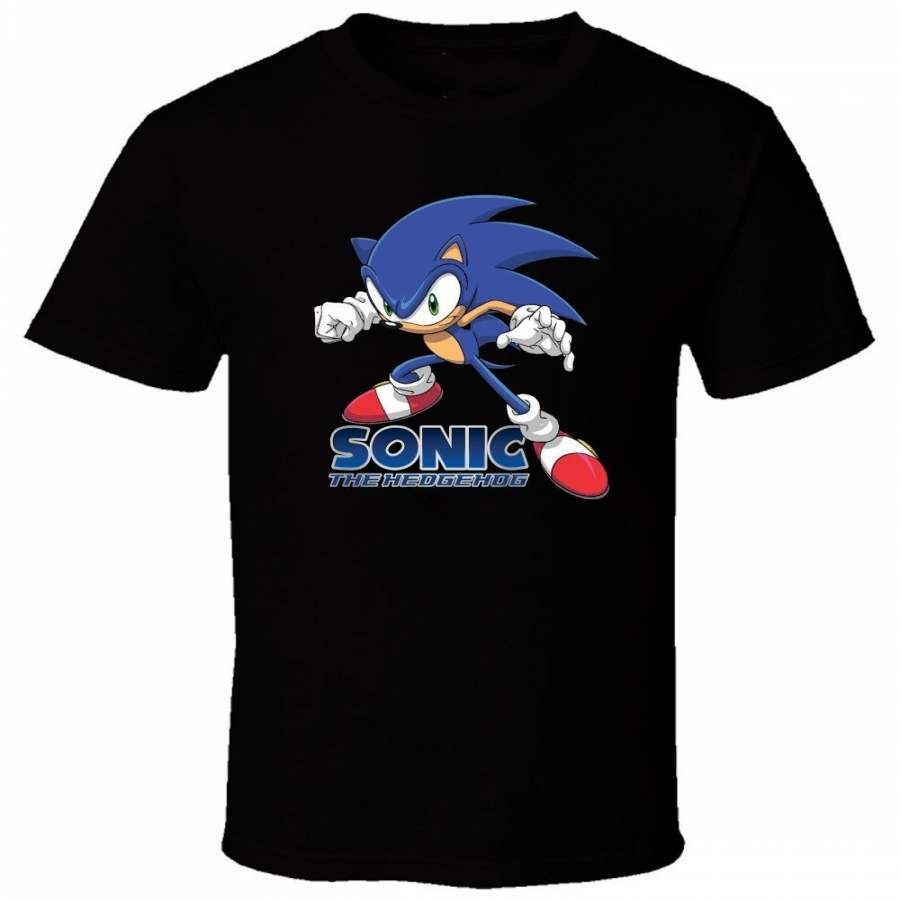 Sonic the Hedgehog Graphic Men T Shirt Size S-3xl Cotton