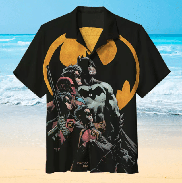 Amazing Batman For Man And Woman Print Short Sleeve Hawaiian Shirt G95