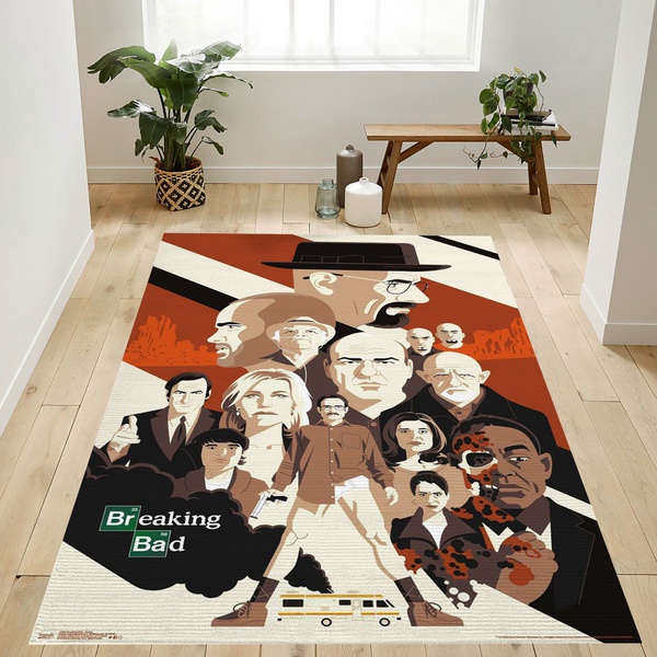 Breaking Bad Group Area Rug For Gift Living Room Rug Home Decor Floor Decor