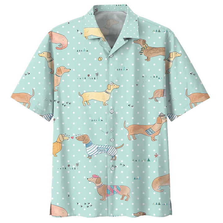 Dachshund Hawaii Shirt 24 Ha106044