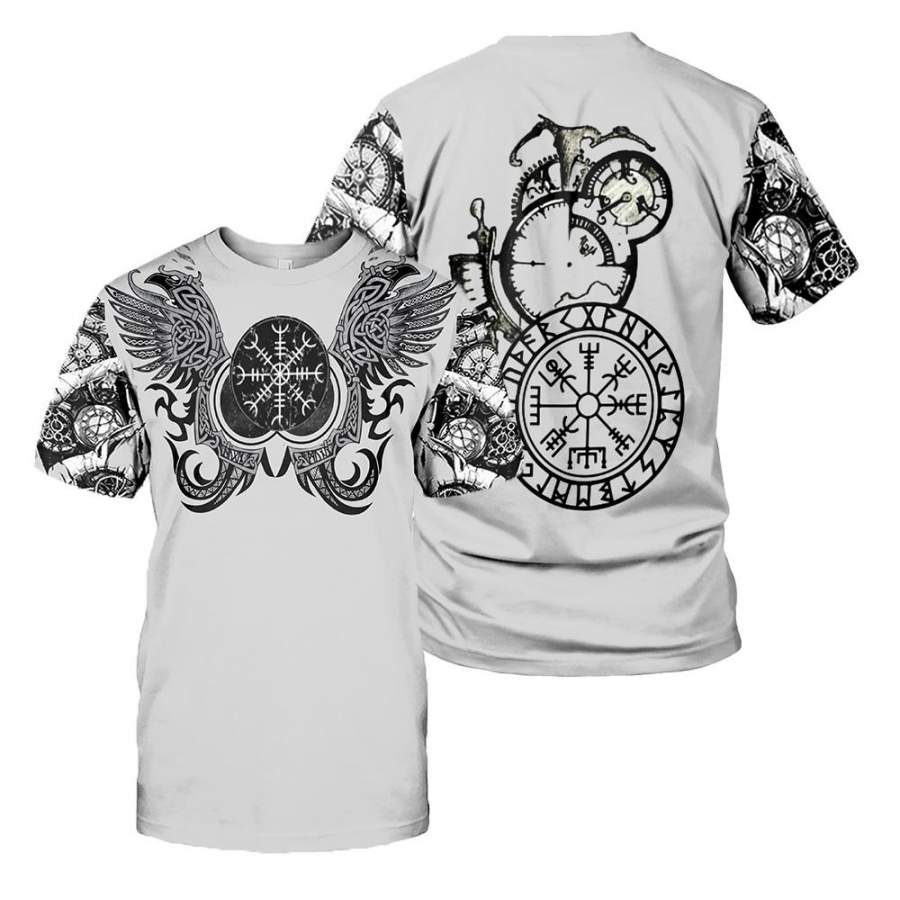 Viking Tattoo 3D All Over Printed Shirts For Men And Women 03