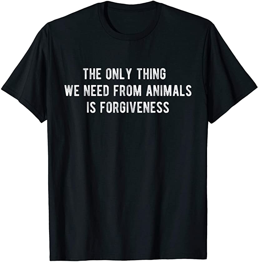 Vegan Design Gift For Animal Rights and Meatless Veganism T-Shirt